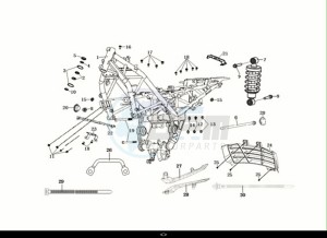 NH-X125 (ME12B2-EU) (E5) (M1) drawing FRAMEBODY COMP