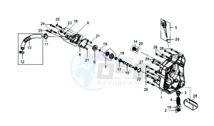 GTS 300 EFI drawing COVER RIGHT