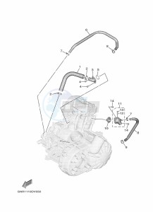 YXE850EN YXE85WPAM (BANF) drawing WATER PUMP