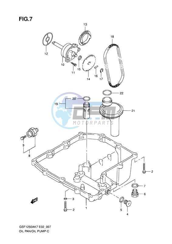 OIL PAN - OIL PUMP