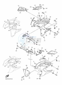 FJR1300D-AS FJR1300AS (B959) drawing COWLING 2