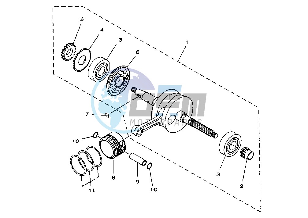 CRANKSHAFT PISTON