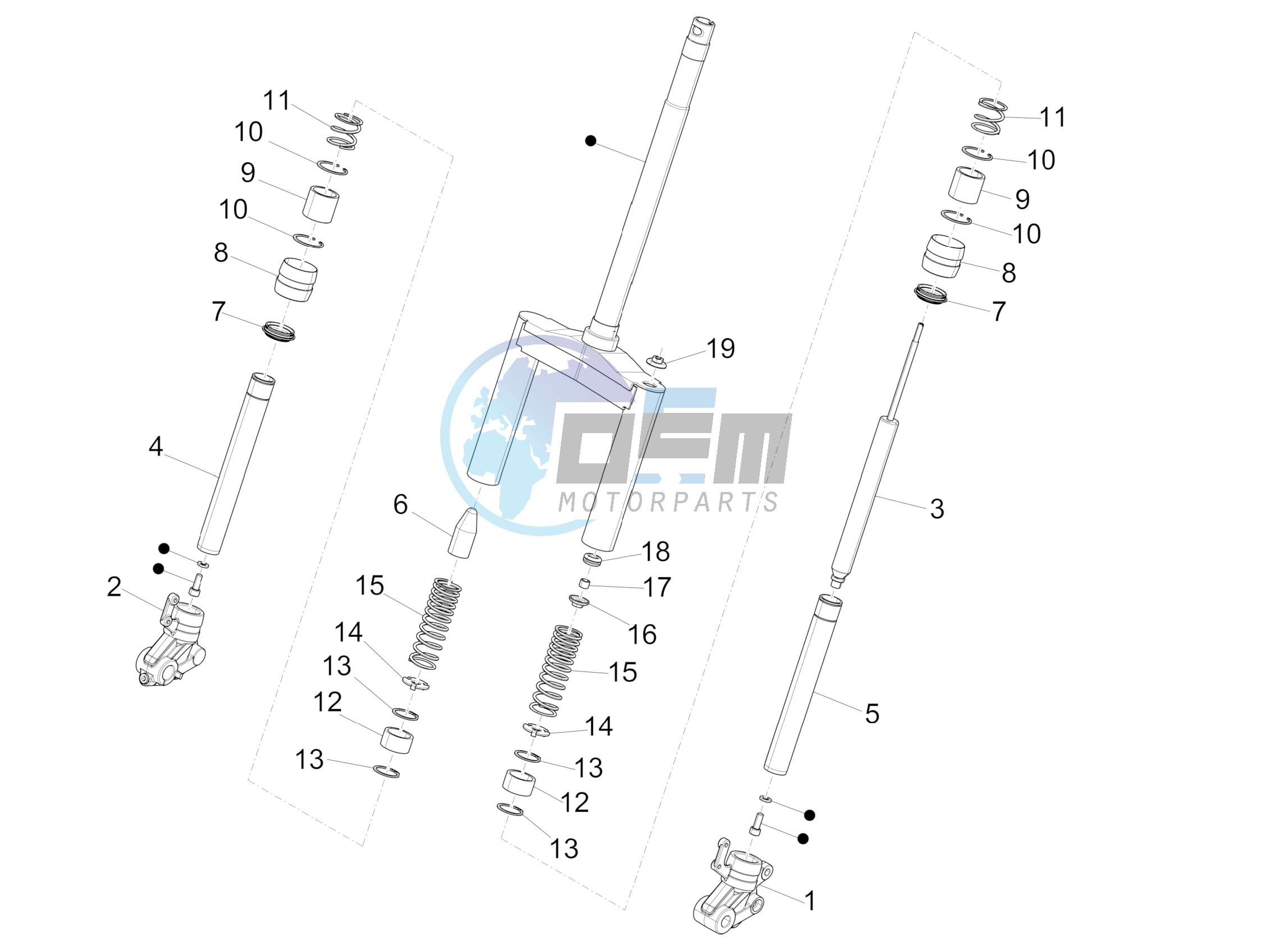 Fork's components (Wuxi Top)