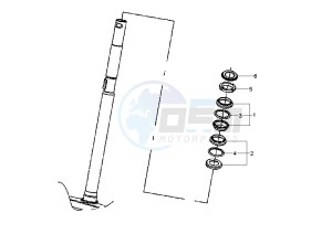 NRG POWER DT 50 drawing Steering bearing ball tracks