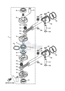 E40XMHS drawing CRANKSHAFT--PISTON