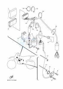 YZ250 (BCR2) drawing ELECTRICAL 1