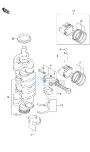 DF 115A drawing Crankshaft