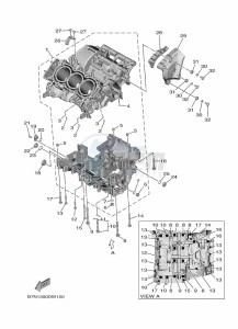 MT-09 SP MTN890D (BAM7) drawing CRANKCASE