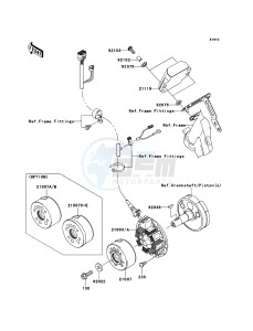 KX125 KX125M6F EU drawing Generator