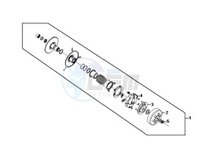 FIDDLE III 125I L5-L6 drawing CLUTCH