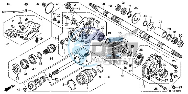 REAR FINAL GEAR