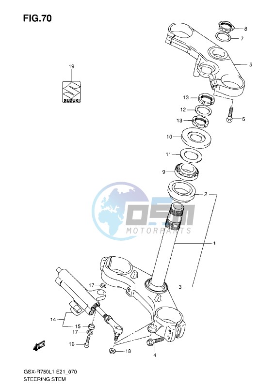 STEERING STEM