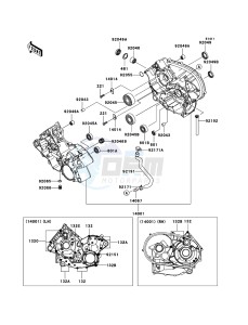 KVF650_4X4 KVF650DBF EU GB drawing Crankcase