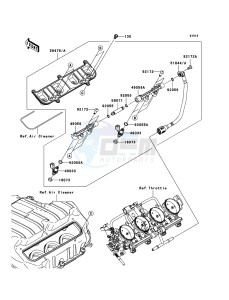 NINJA_ZX-6R ZX600P7F FR GB XX (EU ME A(FRICA) drawing Top Feed Injecter