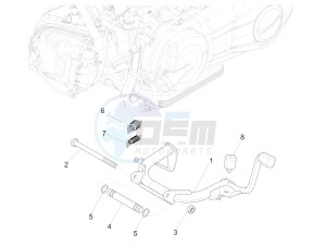 PRIMAVERA 50 4T 3V 25 KMH NOABS E4 25 kmh (EMEA) drawing Stand/s