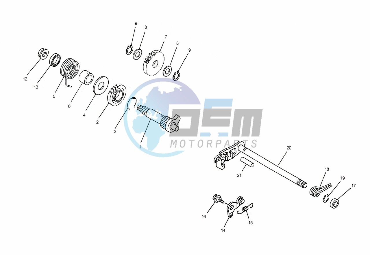 T07  GEAR SHAFT