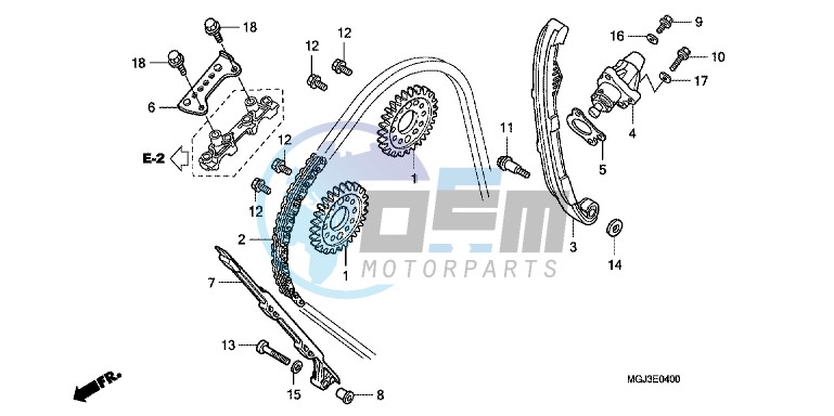 CAM CHAIN/ TENSIONER