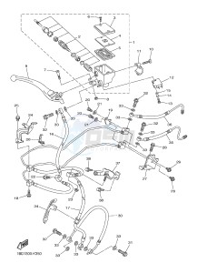 FZ8-SA 800 FZ8-S ABS (1BDA 1BDB) drawing FRONT MASTER CYLINDER