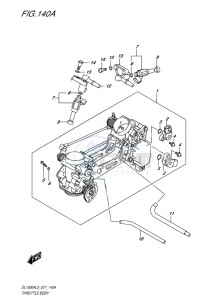 DL1000 ABS V-STROM EU drawing THROTTLE BODY