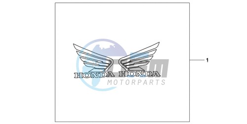 3D LOGO KIT HONDA