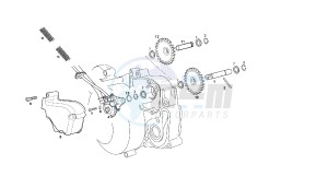 SENDA R X-TREM - 50 CC VTHSR1D1A EU2 drawing OIL PUMP