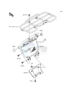 KVF 400 B [PRAIRIE 400] (B1) [PRAIRIE 400] drawing GUARD-- S- -