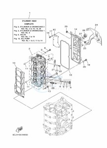 F70AETX drawing CYLINDER--CRANKCASE-2