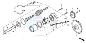 SES150 125 drawing STARTING MOTOR