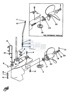 25B drawing LOWER-CASING-x-DRIVE