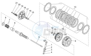 RXV 450 RXV 450-550 STREET LEGAL drawing Clutch I