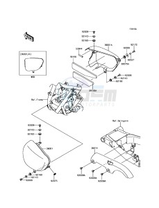 W800 EJ800AGFA GB XX (EU ME A(FRICA) drawing Side Covers/Chain Cover