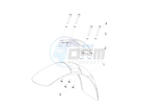 V7 III Stone 750 e4 (NAFTA) drawing Front mudguard-Pillar