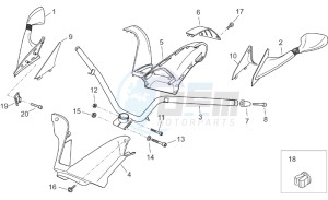 Atlantic 125-200-250 drawing Handlebar