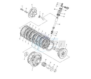 FZ6 FAZER S2 600 drawing CLUTCH