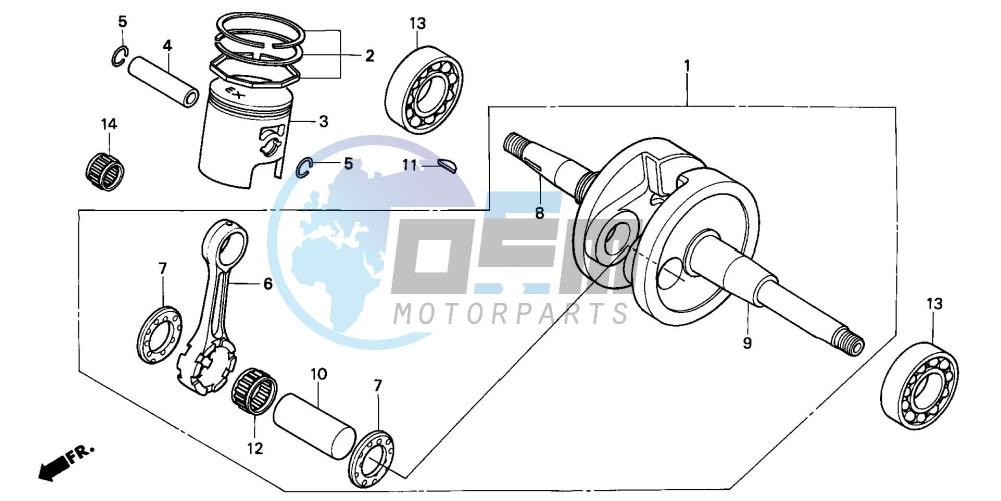 CRANKSHAFT/PISTON