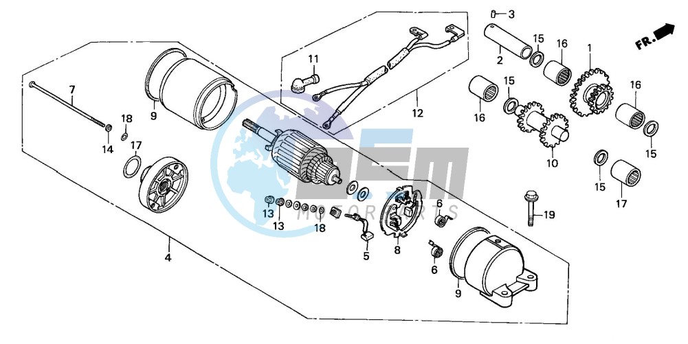 STARTER MOTOR