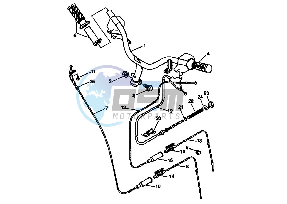 STEERING HANDLE -CABLE