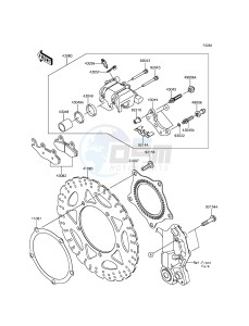 Z300 ABS ER300BGF XX (EU ME A(FRICA) drawing Front Brake