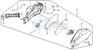 MIO 50 SPORT 25 KMH drawing AIRFILTER