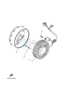 YFM700FWAD (BFE4) drawing GENERATOR