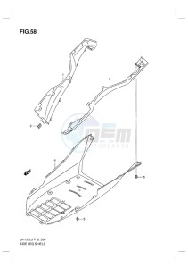 UH125 BURGMAN EU drawing SIDE LEG SHIELD