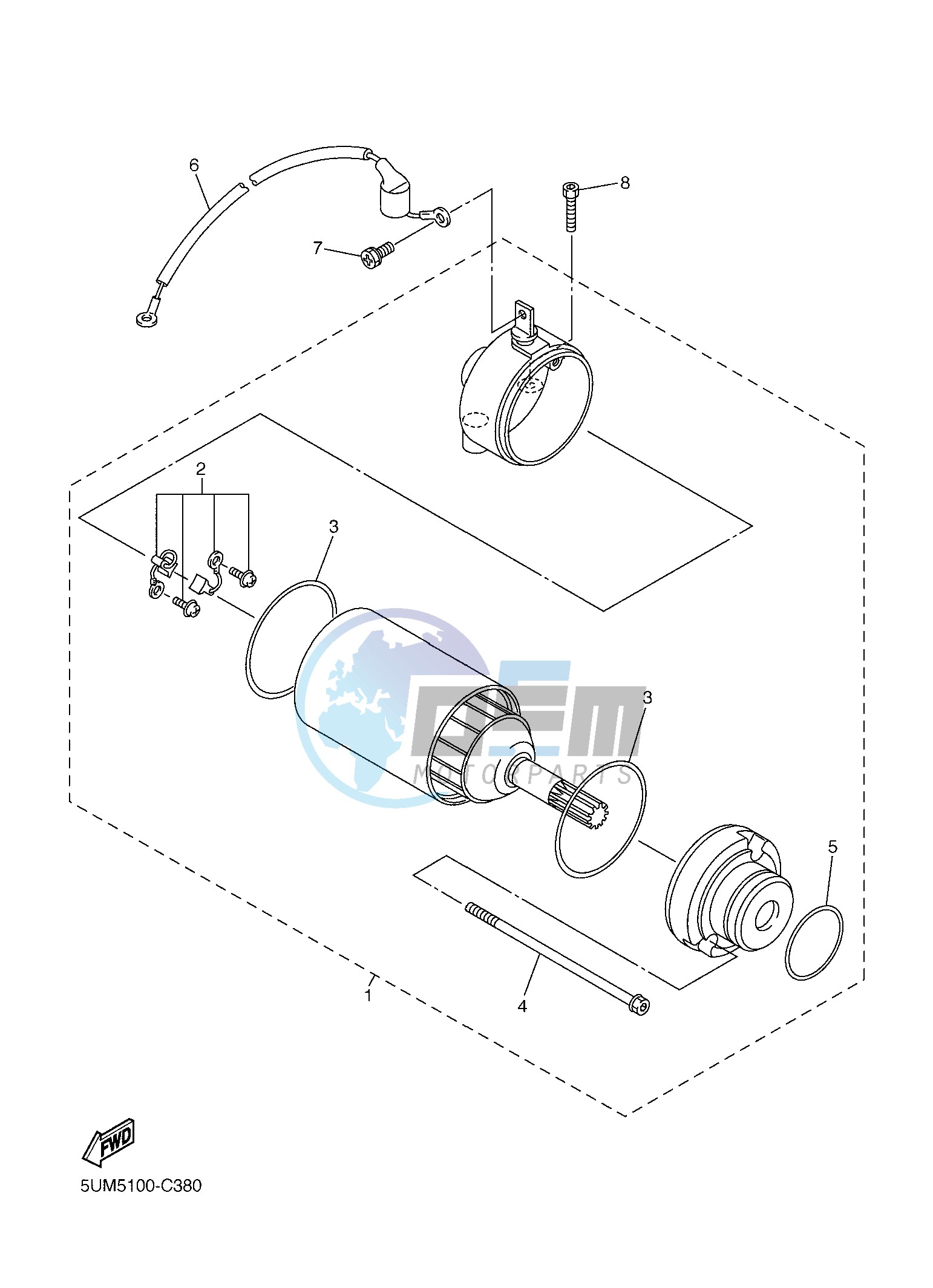 STARTING MOTOR