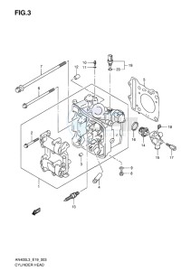 AN400 ABS BURGMAN EU-UK drawing CYLINDER HEAD