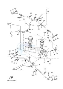 YXM700E YXM70VPHH (B42J) drawing MASTER CYLINDER