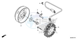 CB1100 UK - (E) drawing GENERATOR