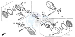 CB600FA3A Europe Direct - (ED / ABS ST 25K) drawing WINKER