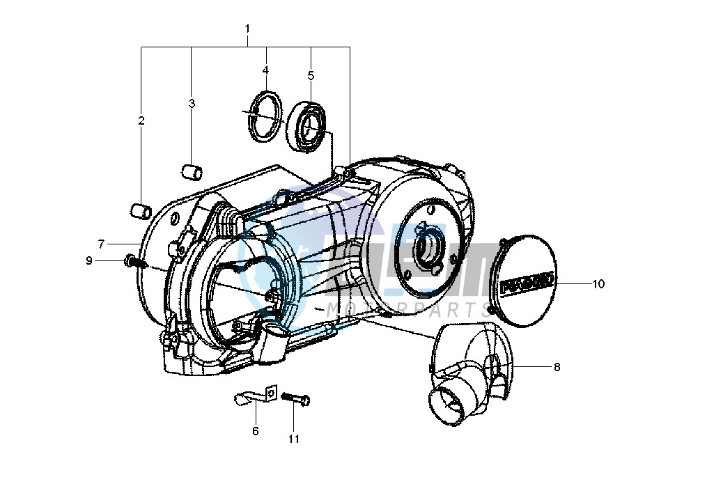 Clutch cover