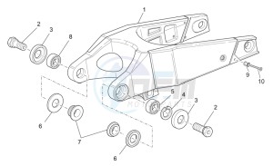 MGS-01 Corsa 1200 1380 drawing Swing arm