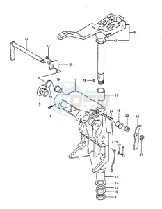 DT 55 drawing Swivel Bracket (1995)