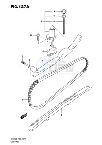 UH125 ABS BURGMAN EU drawing CAM CHAIN